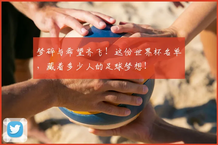 梦碎与希望齐飞！这份世界杯名单，藏着多少人的足球梦想！