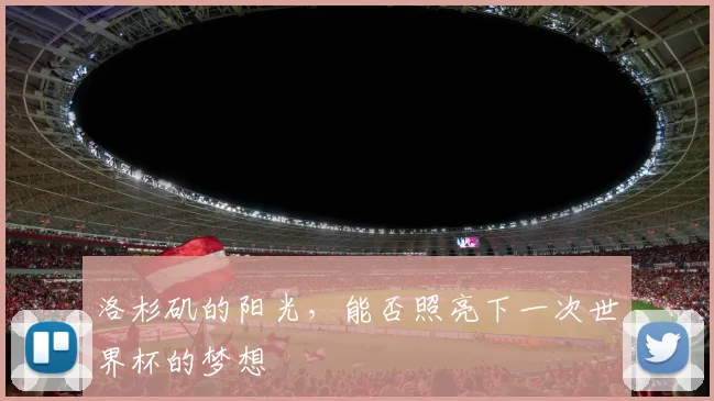 洛杉矶的阳光，能否照亮下一次世界杯的梦想